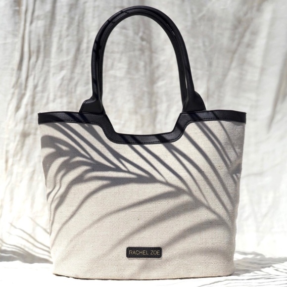 Rachel Zoe Capri Canvas Tote Bag - Picture 4 of 13